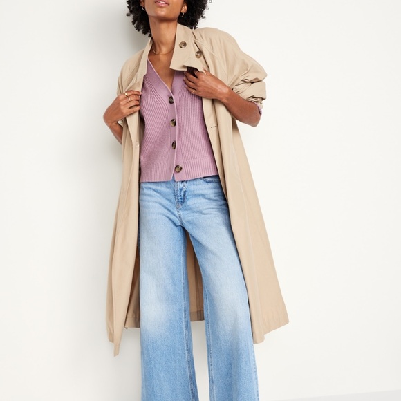 NWT OLD NAVY Shaker-Stitch Cardigan Color: ROSE Size Large - Picture 4 of 6